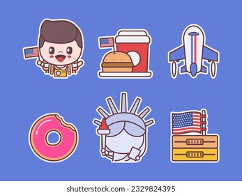 american element vector collection with different objects