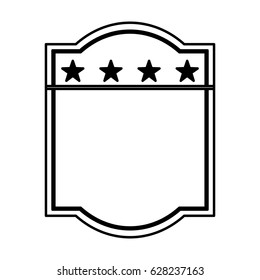 american emblem isolated icon