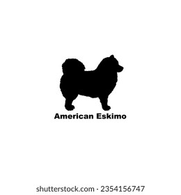 American Eskimo dog silhouette dog breeds Animal Pet