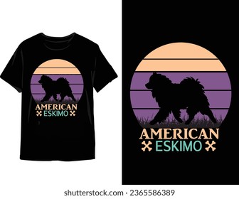 Diseño de camisetas para esquimales americanos