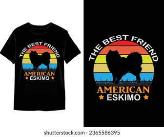 Diseño de camisetas para esquimales americanos