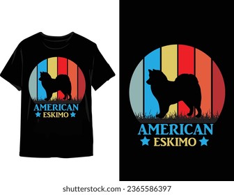 American Eskimo t shirt design