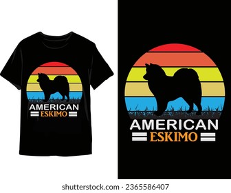 Diseño de camisetas para esquimales americanos