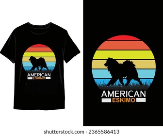 Diseño de camisetas para esquimales americanos