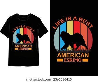 Diseño de camisetas para esquimales americanos