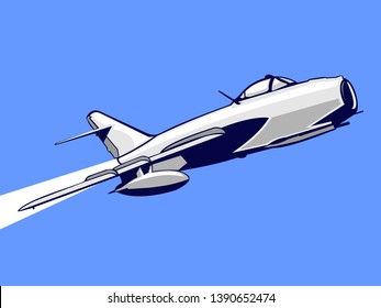 American fighter jet icon vector illustration