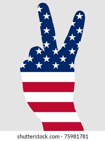 american finger sign