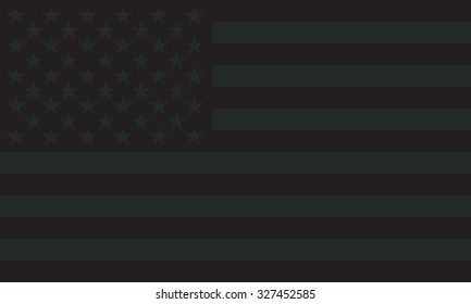 American flag.