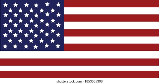 American flag, abstract American flag Vector, USA flag