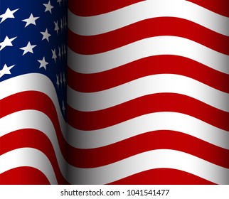 American Flag. American Flag background