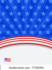 american flag background