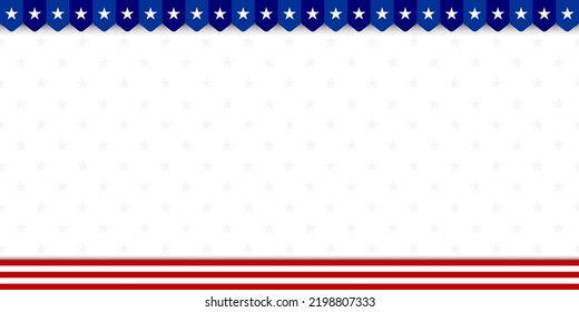Fondo de la bandera estadounidense para cualquier evento