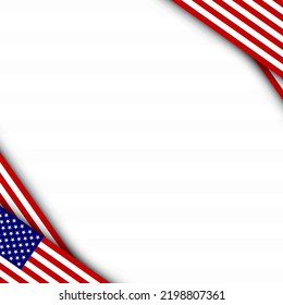 American flag background for any event