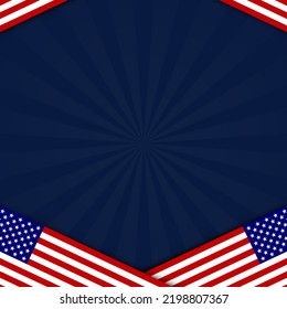 American flag background for any event
