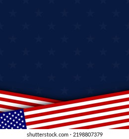 American flag background for any event