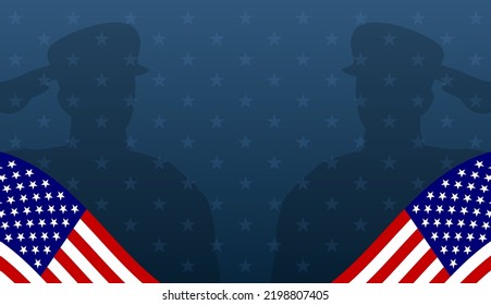 American flag background for any event