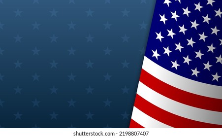 American flag background for any event
