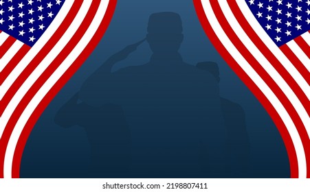 Fondo de la bandera estadounidense para cualquier evento