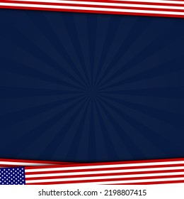 American flag background for any event