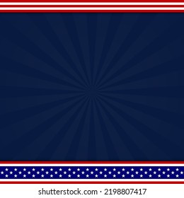 American flag background for any event