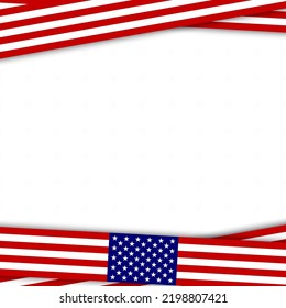 American flag background for any event