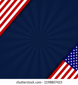 American flag background for any event