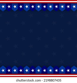 American flag background for any event