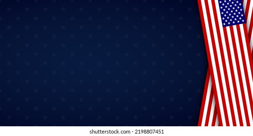 American flag background for any event