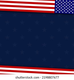 American flag background for any event