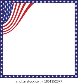 american flag background with stars