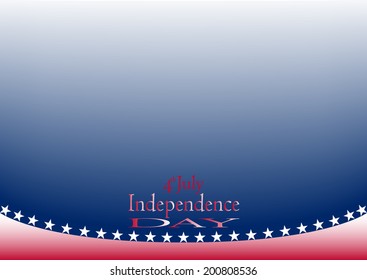 American  flag background, vector illustration EPS 10