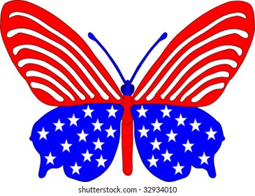 Download American Flag Butterfly Images Stock Photos Vectors Shutterstock