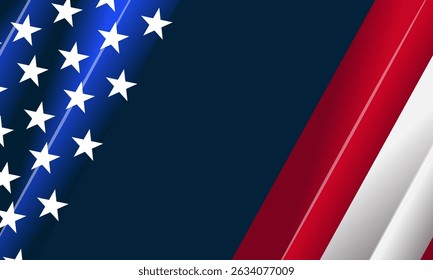 American Flag Design Stars, Stripes, and Patriotism Graphics