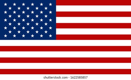 American flag design. vector illustration