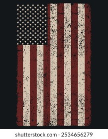 American flag design vector illustration