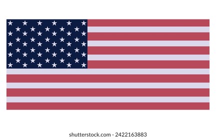 American Flag, Hand drawn lettering Phrase, Handmade Calligraphy Vector Illustration, For Poster, Templates,  Hoodie, Wall, Stickers, Flyer and Mugs, Cutting Machine, Silhouette Cameo, Cricut.