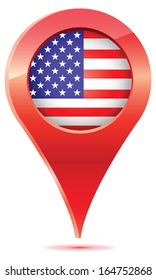 American Flag Icon