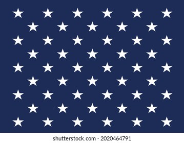 Icono de la bandera estadounidense. Indicador de botón de EE. UU. Bandera coloreada de Estados Unidos. Ilustración vectorial de la bandera estadounidense.