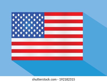 American Flag idea illustration