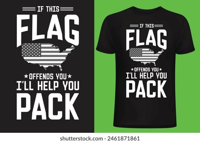  American Flag independence day t shirt design