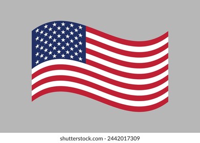 Bandera de los Estados Unidos de América, Bandera de los Estados Unidos de América, Bandera de los Estados Unidos de América, Bandera de los Estados Unidos de América, Bandera de los Estados Unidos de América con colores oficiales exactos y proporciones