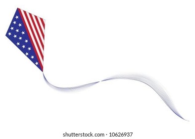 American Flag Kite