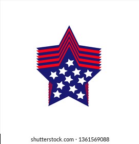 american flag logo