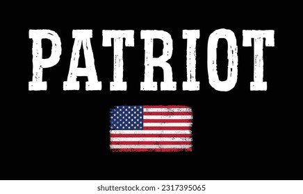 American Flag Patriot Design Template