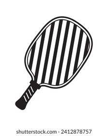 A American flag with pickleball