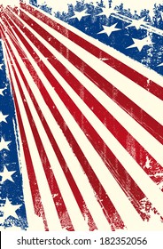 American flag poster. An american background for you. 