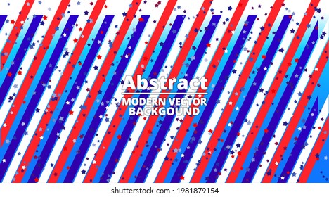 American flag flag red, blue, white 3d chrome elegant realistic geometric abstract modern vector background 4 July, independence day modern decoration, luxury strong creative design, shiny 