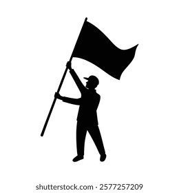 American Flag Silhouette for 4th July.
