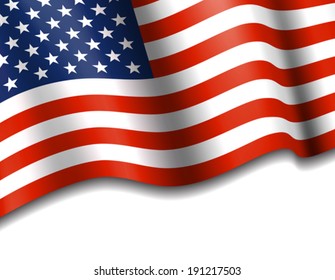 American Flag Stars & Stripes Background