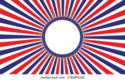 bandera de los estados unidos en el fondo